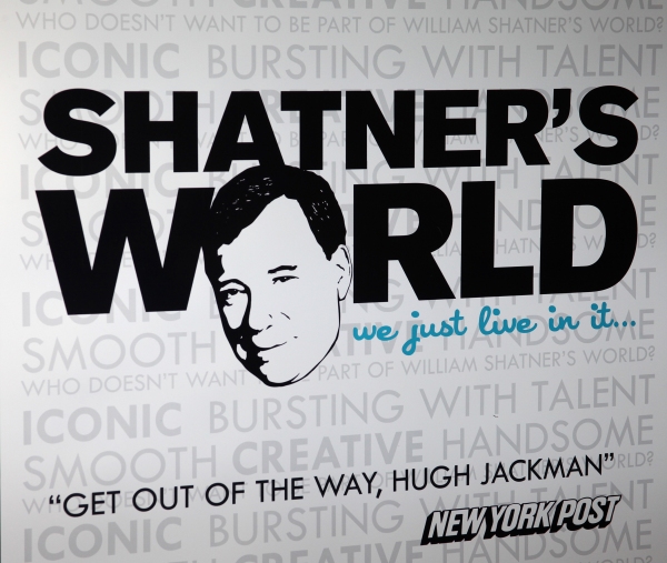Photo Coverage: William Shatner Meets the Press! Image