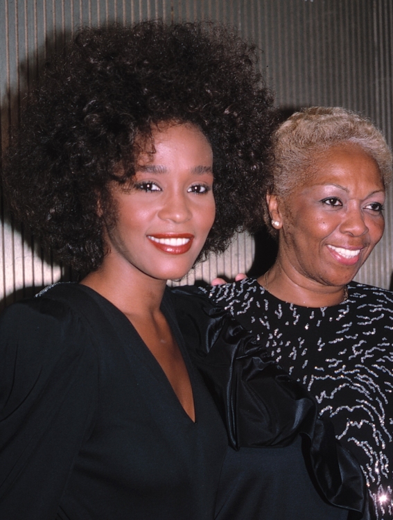 Whitney Houston & Mom Cissy Houston In New York City, June 1987 Hi-Res ...