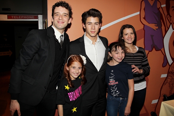 Photo Flash: Nick Jonas and Broadway Kids Care at Kids' Night On Broadway Image