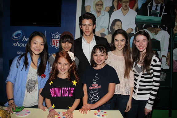 Photo Flash: Nick Jonas and Broadway Kids Care at Kids' Night On Broadway Image