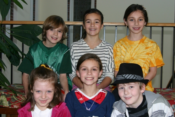 Jack Mullert (Guard 1), Maya Blodgett (carpet), Samantha Eddy (Iago) Front Row (left  Photo