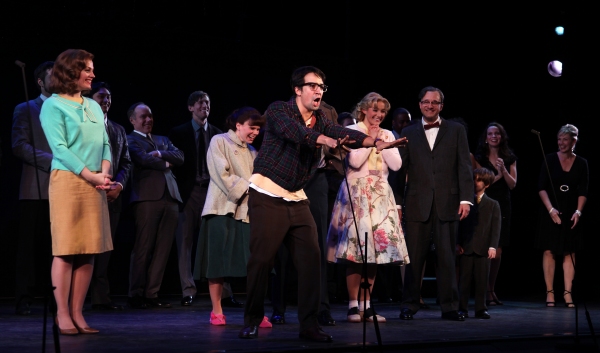 Elizabeth Stanley, Lin-Manuel Miranda,Colin Donnell, Celia Keenan-Bolger & Betsy Wolf Photo