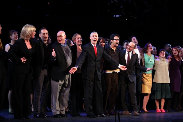 Photo Coverage: MERRILY WE ROLL ALONG Original and Encores! Casts Reunite at City Center - Sondheim & More! Image