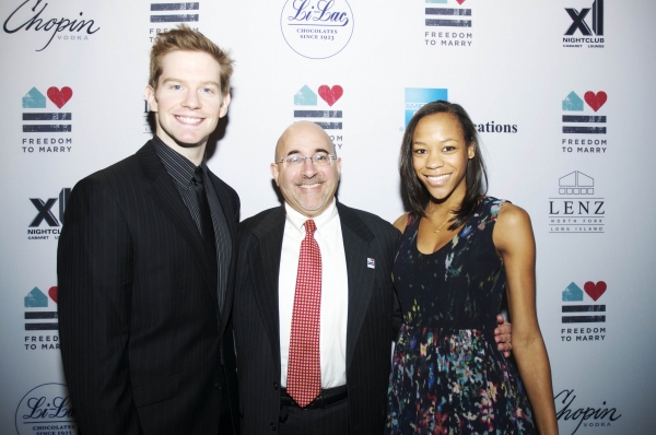 Photo Flash: Nick Adams, Rory O'Malley, et a. at FREEDOM TO MARRY Fundraiser 