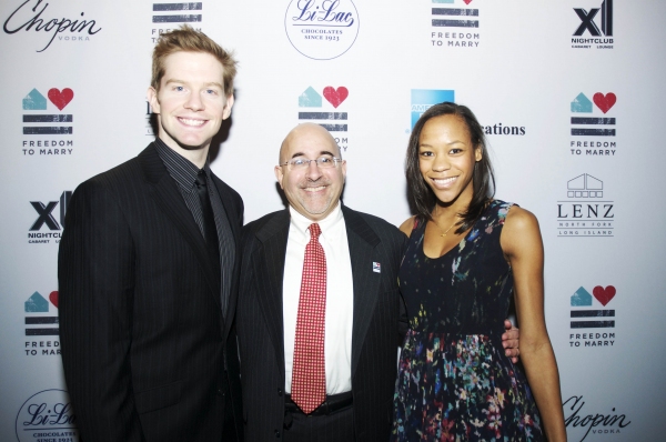 Photo Flash: Nick Adams, Rory O'Malley, et a. at FREEDOM TO MARRY Fundraiser Image