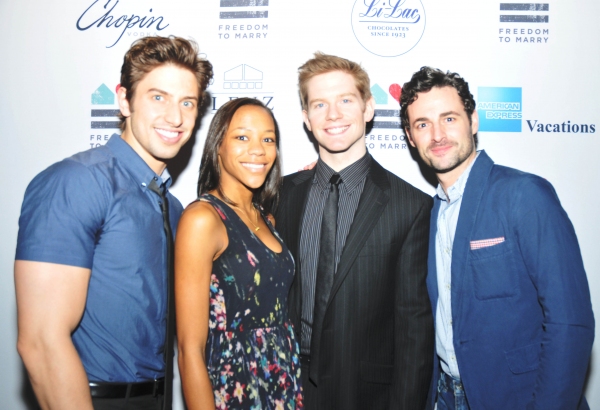 Photo Flash: Nick Adams, Rory O'Malley, et a. at FREEDOM TO MARRY Fundraiser Image