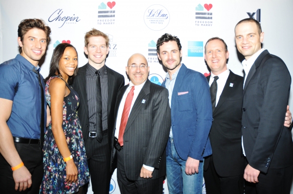 Photo Flash: Nick Adams, Rory O'Malley, et a. at FREEDOM TO MARRY Fundraiser Image