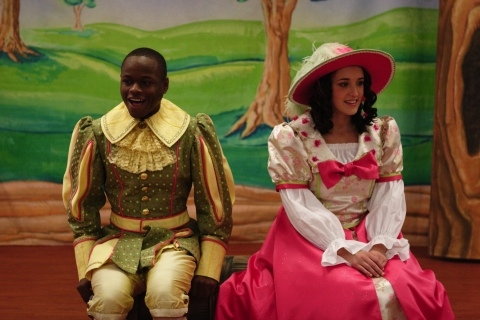 Jerome Lowe as John and Cara Myler as Princess Photo