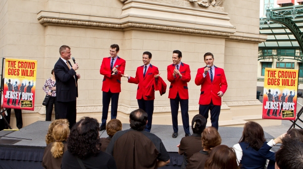 Photo Flash: JERSEY BOYS Arrives at Paris Las Vegas! Image