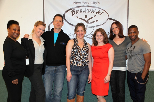 Photo Flash: Alice Ripley Surprises Students at Broadway Artists Alliance Workshop Image