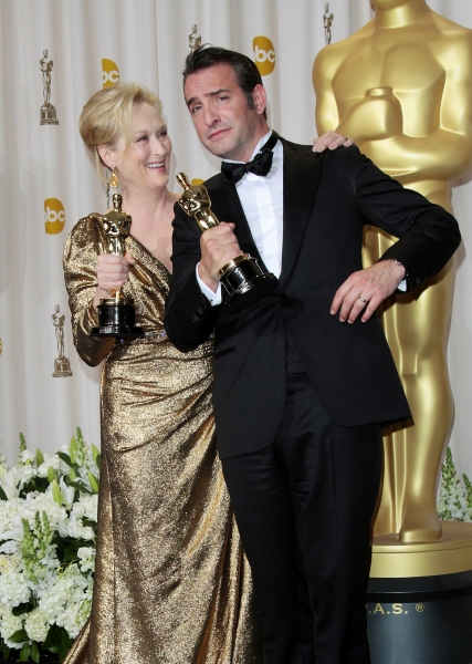 Meryl Streep and Jean Dujardin Photo