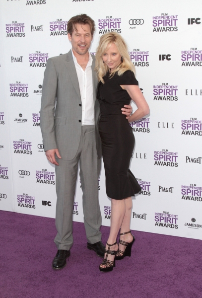 Anne Heche & James Tupper pictured arriving at the 2012 Film Independent Spirit Award Photo