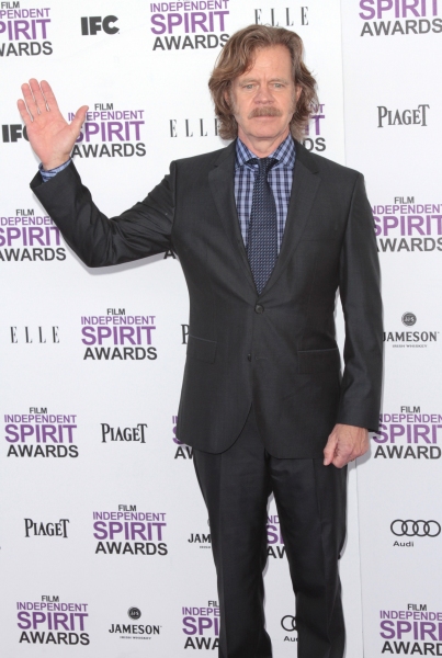 William H. Macy pictured arriving at the 2012 Film Independent Spirit Awards in Santa Photo