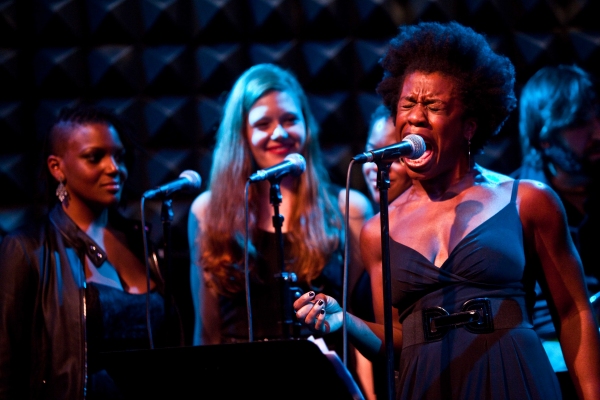 Starr Busby, Catherine Brookman and Uzo Aduba Photo