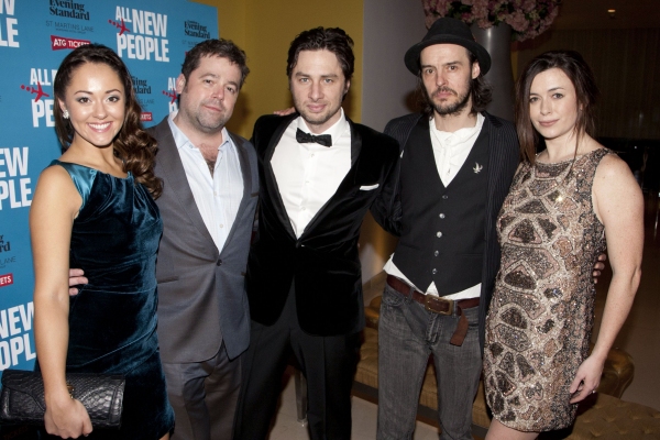 Photo Flash: Zach Braff, et al. at ALL NEW PEOPLE Opening Night! Image
