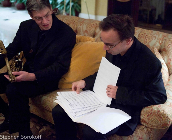 Bob Malach & music director Tedd Firth Photo