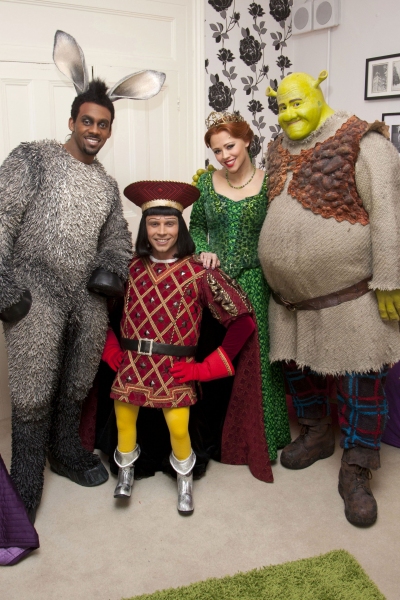 Photo Flash: Dean Chisnall, Richard Blackwood et al. in New SHREK Photocall Image