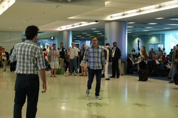 Photo Flash: Florida Grand Opera's Flash Mob at Miami Airport Image