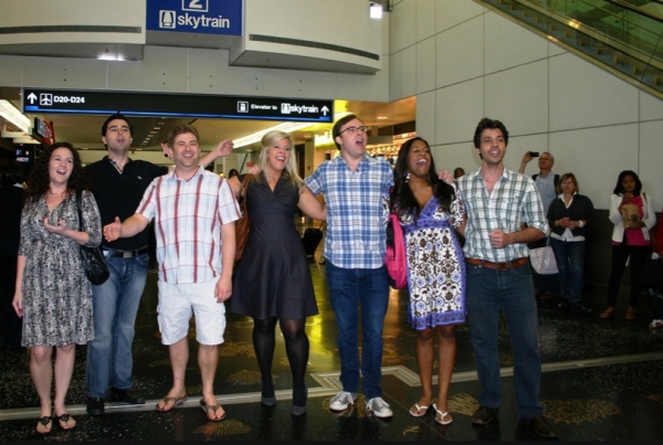 Photo Flash: Florida Grand Opera's Flash Mob at Miami Airport Image