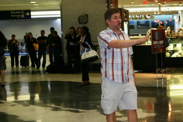 Photo Flash: Florida Grand Opera's Flash Mob at Miami Airport Image