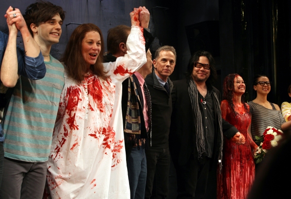 Photo Coverage: CARRIE's Opening Night Bloody Curtain Call! Image