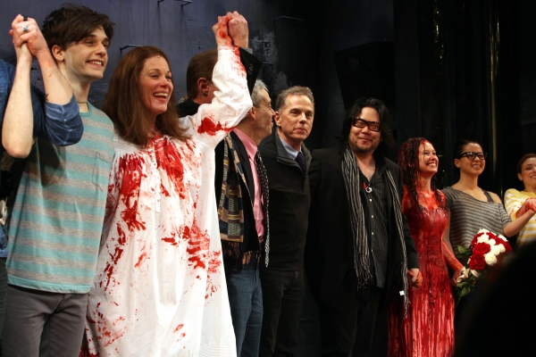 Photo Coverage: CARRIE's Opening Night Bloody Curtain Call! Image