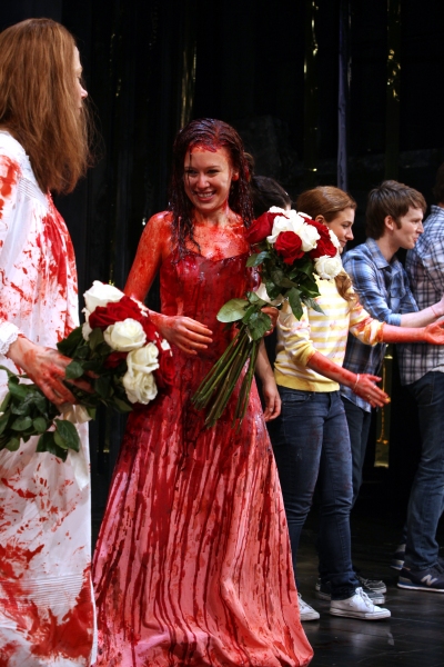 Photo Coverage: CARRIE's Opening Night Bloody Curtain Call! Image