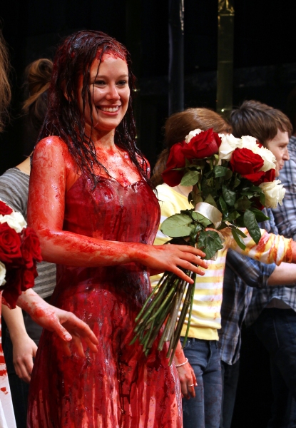 Photo Coverage: CARRIE's Opening Night Bloody Curtain Call! Image