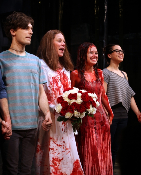 Photo Coverage: CARRIE's Opening Night Bloody Curtain Call! Image