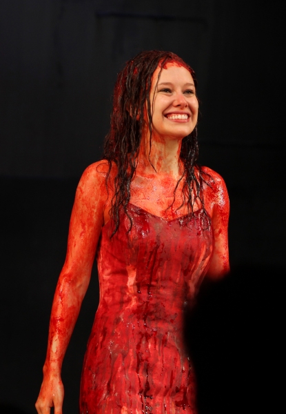 Photo Coverage: CARRIE's Opening Night Bloody Curtain Call! Image