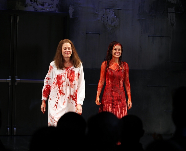 Photo Coverage: CARRIE's Opening Night Bloody Curtain Call! Image