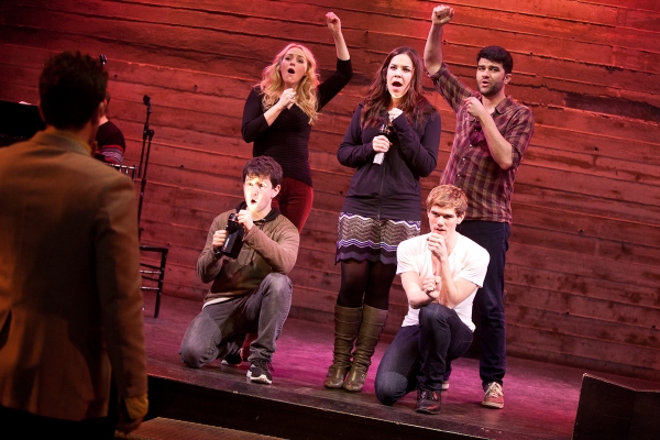 Photo Flash: Ryan Scott Oliver and Matthew Murphy's 35mm in Rehearsal! Image