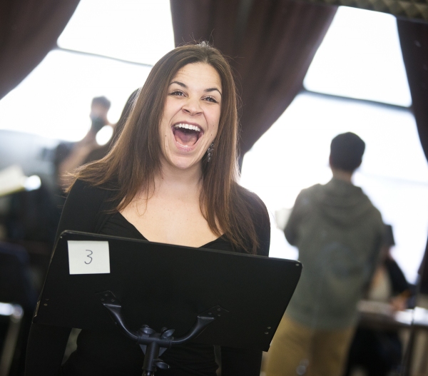 Photo Flash: Ryan Scott Oliver and Matthew Murphy's 35mm in Rehearsal! Image