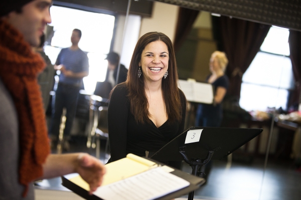Photo Flash: Ryan Scott Oliver and Matthew Murphy's 35mm in Rehearsal! Image