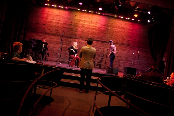 Photo Flash: Ryan Scott Oliver and Matthew Murphy's 35mm in Rehearsal! 