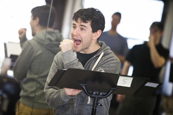 Photo Flash: Ryan Scott Oliver and Matthew Murphy's 35mm in Rehearsal! Image