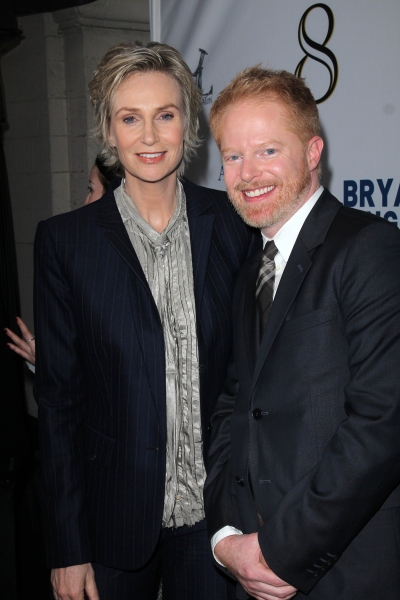 Jane Lynch and Jesse Tyler Ferguson  Photo