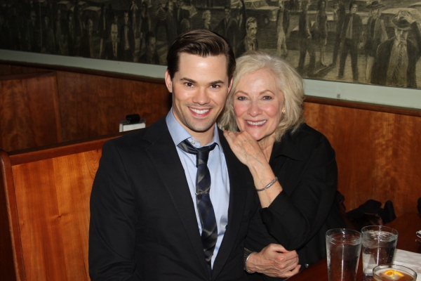 Andrew Rannells and Betty Buckley Photo