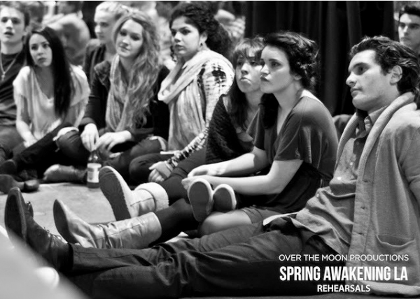 Photo Flash: GLEE's Lindsay Pearce & PRETTY LITTLE LIARS' Janel Parrish Rehearse SPRING AWAKENING In LA! Image