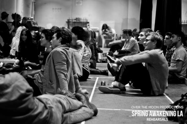 Photo Flash: GLEE's Lindsay Pearce & PRETTY LITTLE LIARS' Janel Parrish Rehearse SPRING AWAKENING In LA! Image