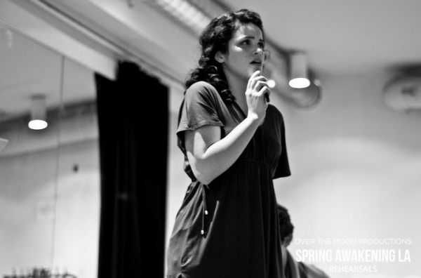 Photo Flash: GLEE's Lindsay Pearce & PRETTY LITTLE LIARS' Janel Parrish Rehearse SPRING AWAKENING In LA! Image