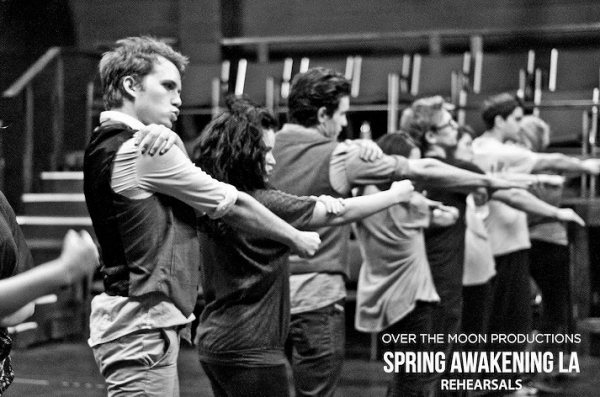 Photo Flash: GLEE's Lindsay Pearce & PRETTY LITTLE LIARS' Janel Parrish Rehearse SPRING AWAKENING In LA! Image