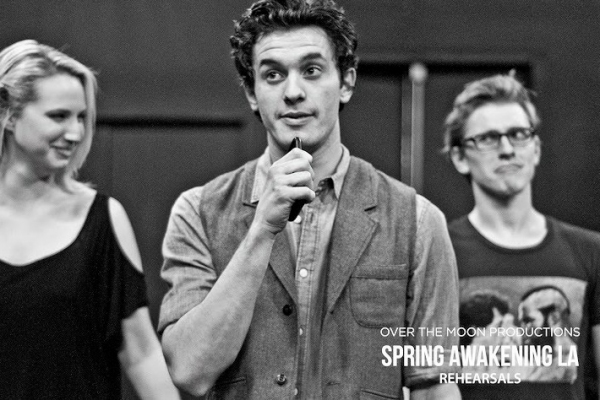 Photo Flash: GLEE's Lindsay Pearce & PRETTY LITTLE LIARS' Janel Parrish Rehearse SPRING AWAKENING In LA! Image