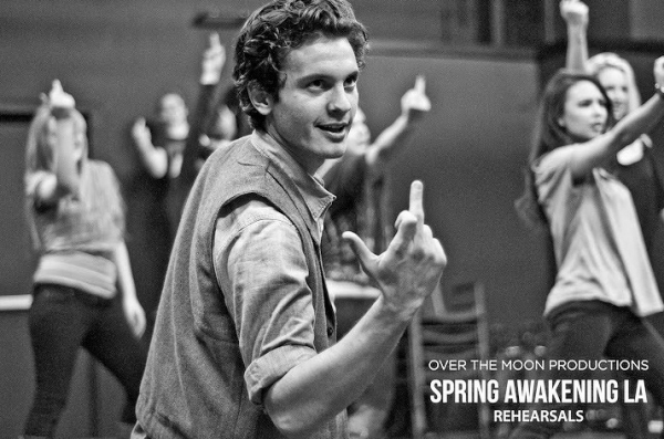 Photo Flash: GLEE's Lindsay Pearce & PRETTY LITTLE LIARS' Janel Parrish Rehearse SPRING AWAKENING In LA! Image