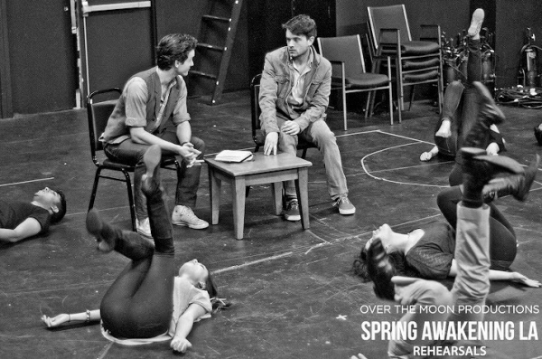 Photo Flash: GLEE's Lindsay Pearce & PRETTY LITTLE LIARS' Janel Parrish Rehearse SPRING AWAKENING In LA! Image