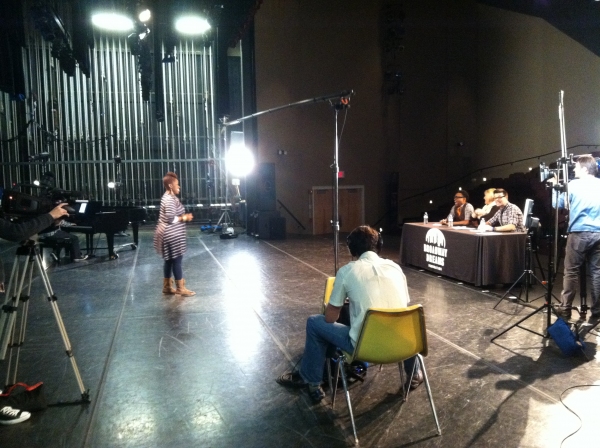 Photo Flash: Behind the Scenes of the Broadway Dreams Foundation TV Test Shoot! 