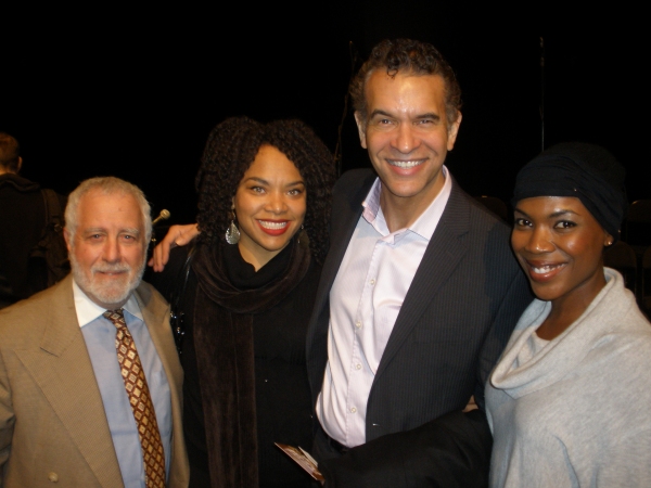 Michael Mann , Diana Zollicoffer, Brian Stokes Mitchell, and Kenyetta Lethridge Photo