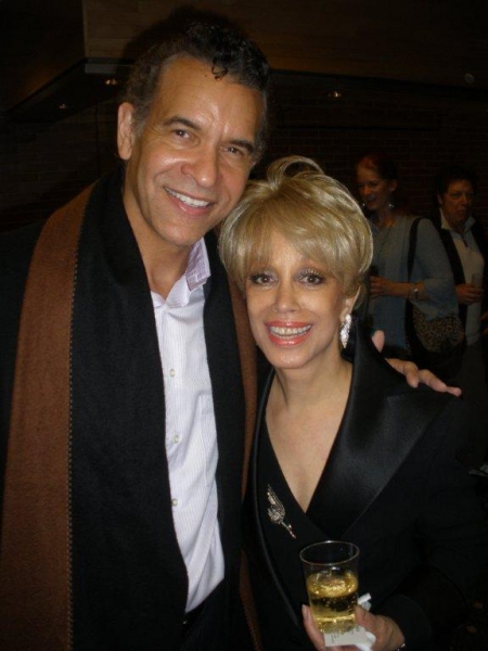 Brian Stokes Mitchell and Mercedes Ellington Photo