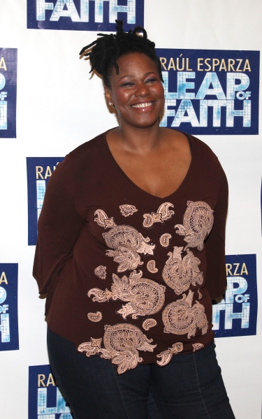Photo Coverage: Raul Esparza, Jessica Phillips & LEAP OF FAITH Meets the Press! Image