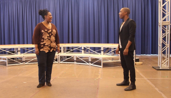 Photo Coverage: Raul Esparza, Jessica Phillips & LEAP OF FAITH Meets the Press! Image